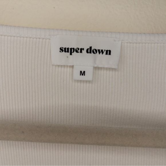 Superdown Revolve Sandy Ribbed Top - Picture 7 of 8